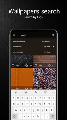 Texture Wallpapers 4K android App screenshot 3