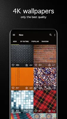 Texture Wallpapers 4K android App screenshot 4